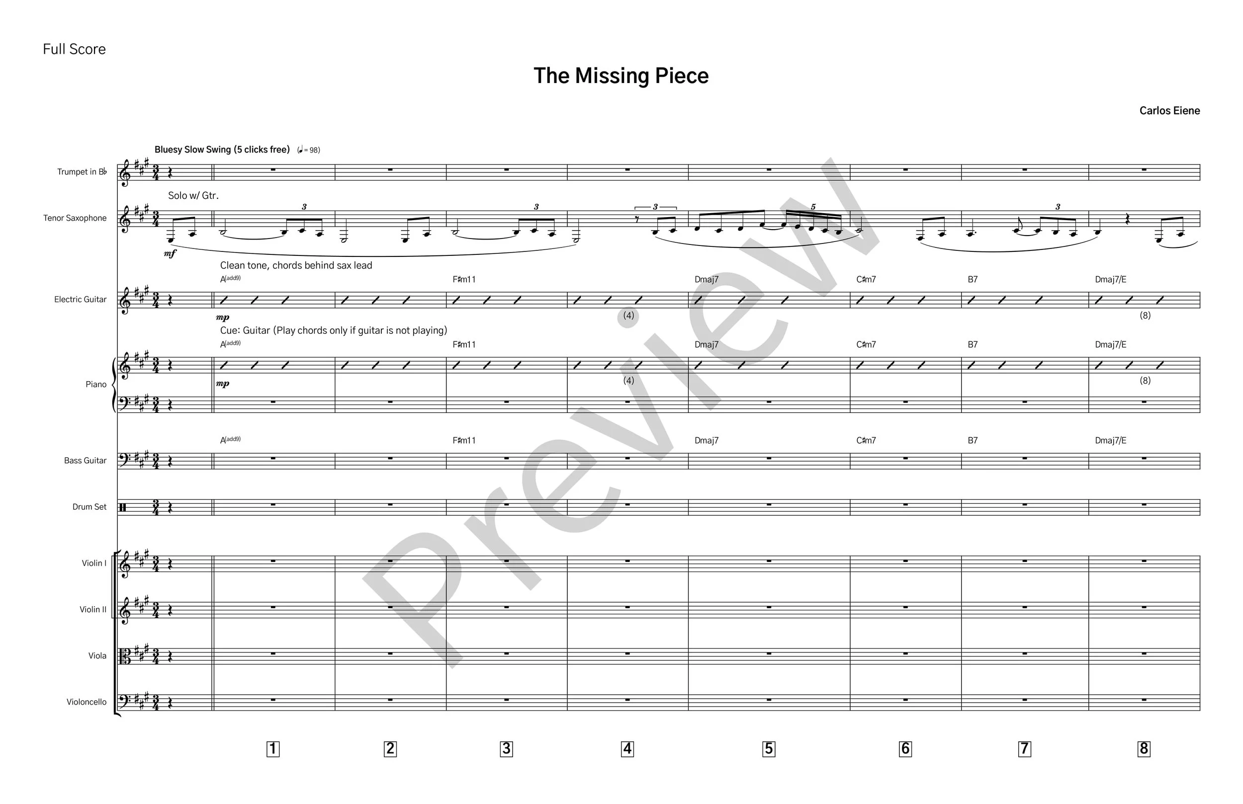 Insane In The Rain COMPLETE Sheet Music Collection — Carlos Eiene